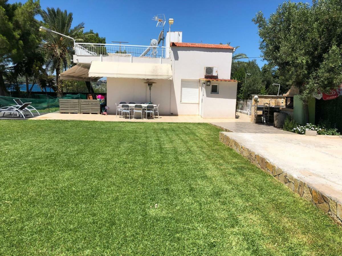 Zoza Luxury Villa Isthmia By The Sea With Private Pool Kalamáki Buitenkant foto